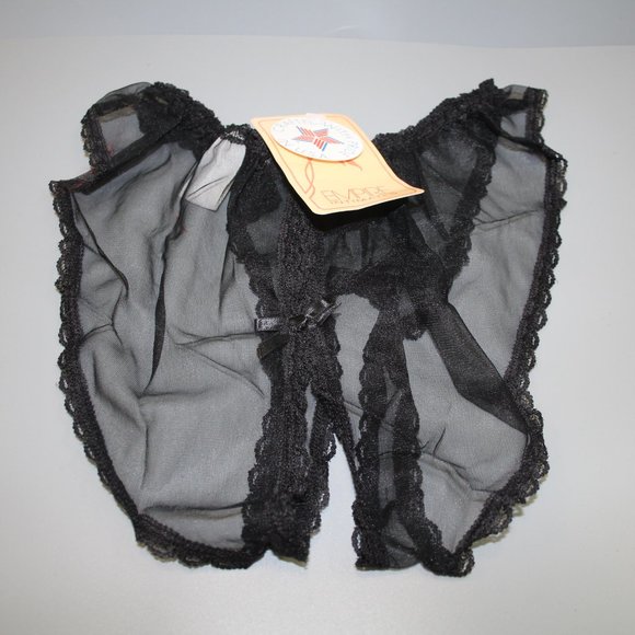 COPY - mesh crotchless panty - Picture 2 of 3